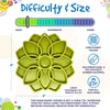 Mandala eTray Shallow Slow Feeder Dog Bowl for Enrichment | USA Made