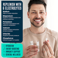 Electrolyte Hydration Pills (capsule form) Key Nutrients