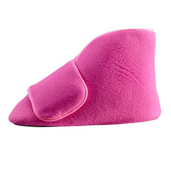 Silverts Deep And Wide Diabetic Bootie Slipper Women/Men Fuschia