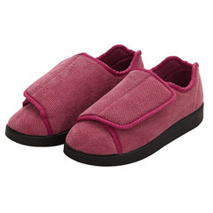 Silverts Slippers - Dusty Rose, Size 11 / 2X-Wide