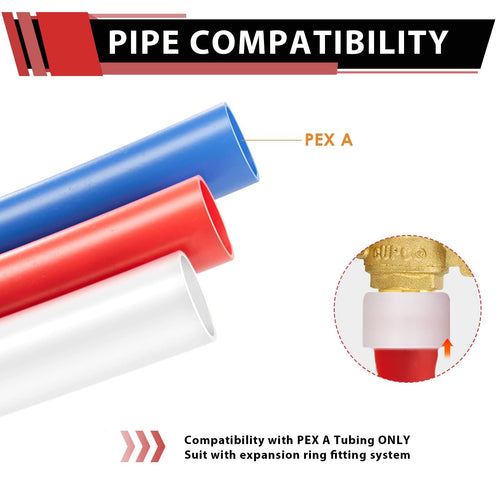 PEX A Expansion 3/4" PEX x 3/4" PEX x 3/4" Male Threaded F1960Tee (Lead Free) Plumbingsell