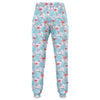 Flamingo Blue Floral Joggers