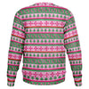 Awkward Flamingo Ugly Christmas Sweatshirt