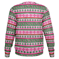 Awkward Flamingo Ugly Christmas Sweatshirt