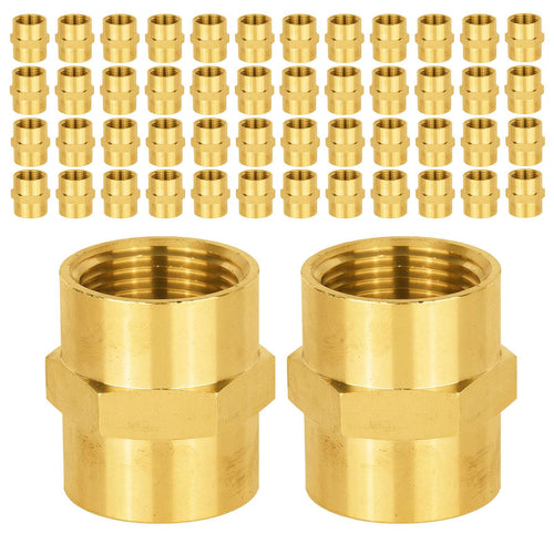 30 Pcs 1" Female NPT Brass Hex Connector