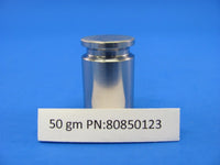 Calibration, Weight 50 gram ASTM Class 6 Stainless Steel