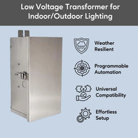 50W Low Voltage Landscape Lighting Transformer | 12V - 15V