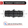 10 Pcs PEX A Expansion 1-1/4" x 1-1/4" PPSU Coupling Wholesale