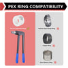 10 Pcs PEX A Expansion 1-1/4" x 1-1/4" PPSU Coupling Wholesale