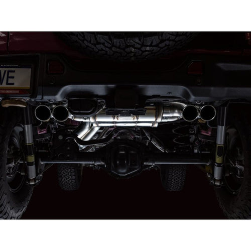 AWE 21+ Wrangler 392 Switchpath Cat-Back Exhaust- Quad BashGuards