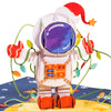 Christmas in Space 3D Popup Card