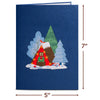 Magical Town Christmas Pop Up Card