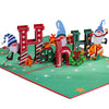 Ho Ho Ho Christmas Popup Card