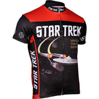 Retro Image Apparel Men's Star Trek Cycling Jersey (Small)