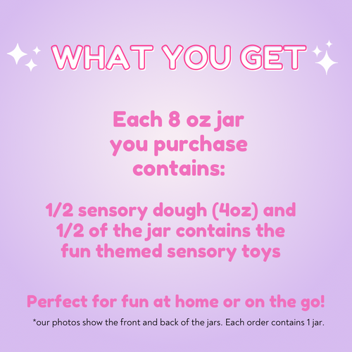 Ice Cream Themed Sensory Play Dough Kit