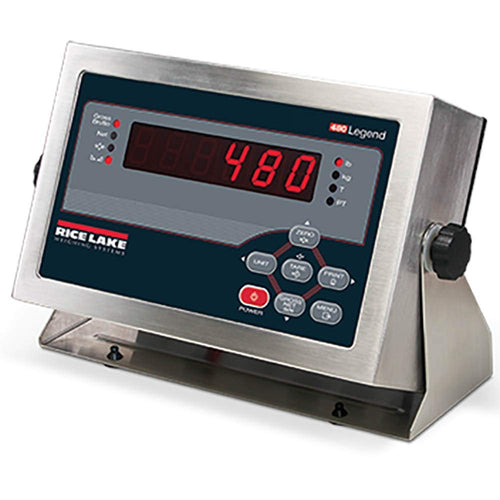 Ricelake 480 Legend Configurable Digital Weight Indicator, NTEP 115 VAC