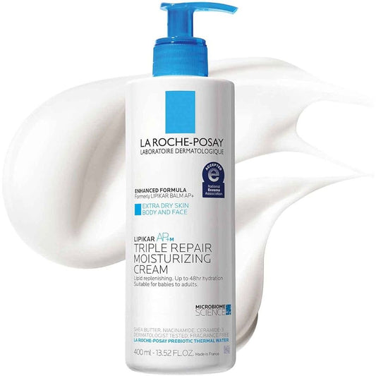 La Roche-Posay Lipikar AP+M Triple Repair Moisturizing Cream, 13.52 oz
