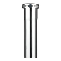 1-1/2" x 6" Slip-Joint Sink Drain Extension Tube, 20GA, Chrome Plated Brass