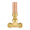 1/2" Push Fit, Water Hammer Copper Arrestor Tee (MH-350) Plumbingsell