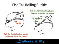 Snake & Pig Basilisk Swimming Goggles
