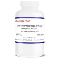 Sodium Phosphate Dibasic Anhydrous Powder, 500 Grams