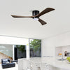 52" Ceiling Fan with Light for Bedroom, 3 Blades, Remote Control
