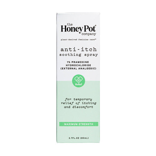 The Honey Pot Anti-Itch Spray – 1% Pramoxine  - 2.7 Fl Oz