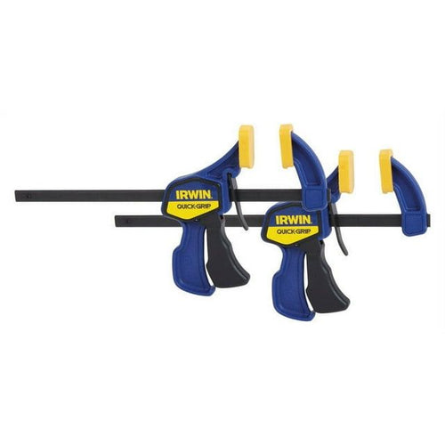 IRWIN Quick Grip 1964743 6" Quick-Grip One-Handed Mini Bar Clamp 2 Count EasyOptionXY LLC