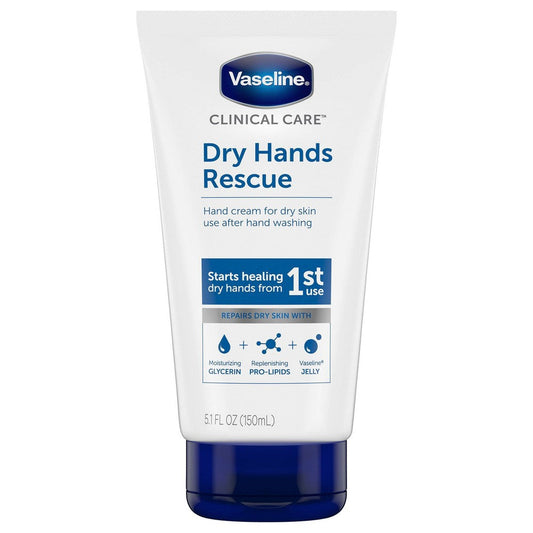 Vaseline Dry Hands Rescue Hand Cream 5.1 Oz
