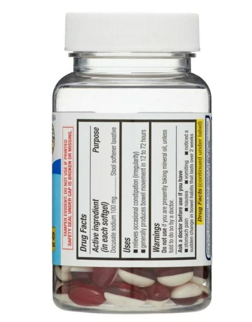 Equate Stool Softener Laxative Softgels for Constipation, 100 mg, 140 Count EasyOptionXY LLC