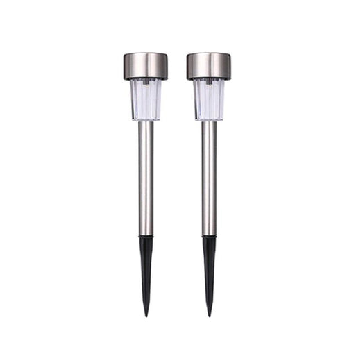 Garden Premium LED Solar Luxury Stainless Steel Lights For Yard Pathway Walkway More Pieces Outdoor