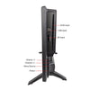 24" Supersonic 12 Volt AC/DC LED HDTV with DVD Player, USB, SD Card Reader and HDMI (SC-2412)