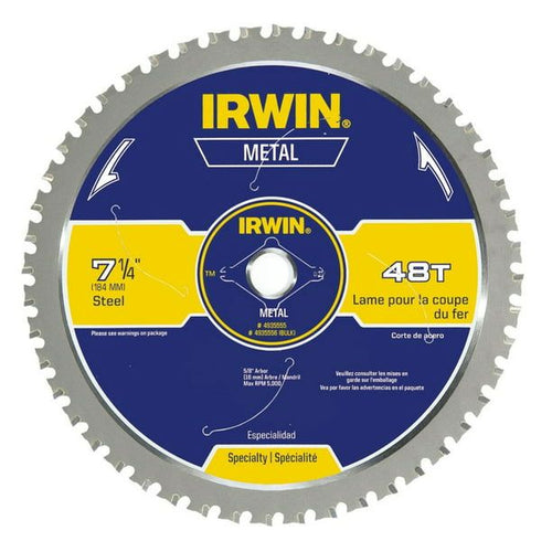 Irwin Metal Cutting Blades, 7-1/4-Inch, 48 Teeth EasyOptionXY LLC