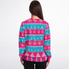 Relaxin' Santa Flamingo Ugly Christmas Sweatshirt