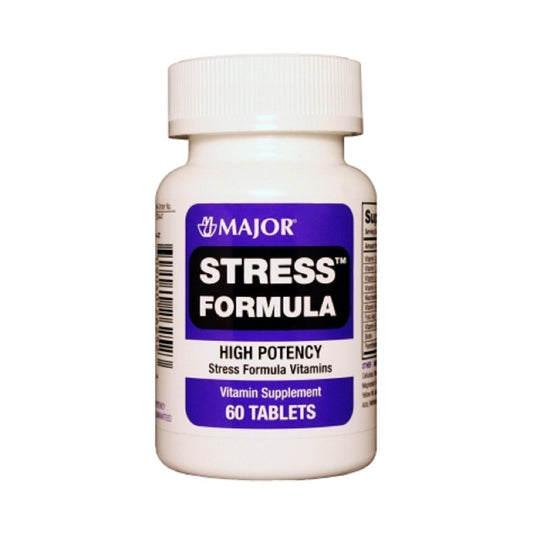Major Stress Formula High Potency Vitamin Supplement - 60 Tablets
