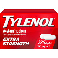 Tylenol  For Adults 500Mg Extra Strength Caplets  Acetaminophen 225 Caplets