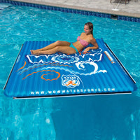 WOW Sports Floating Water Mat For The Pool and Lake - 6X6 Ft. (14-2080) Jupiter Gear
