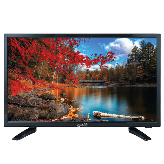 24" Supersonic 12 Volt AC/DC Widescreen LED HDTV with USB, SD Card Reader and HDMI (SC-2411) Jupiter Gear