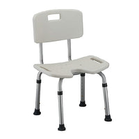 Nova Bath Seat With Back - White