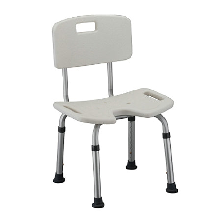 Nova Bath Seat With Back - White