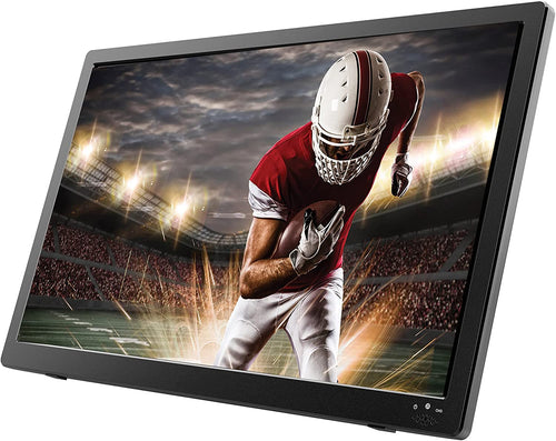 Portable 16" 12 Volt ACDC TV & Digital Multimedia Player with Built-in Rechargeable Lithium Battery & DC Car Cord (NT-1600) Jupiter Gear
