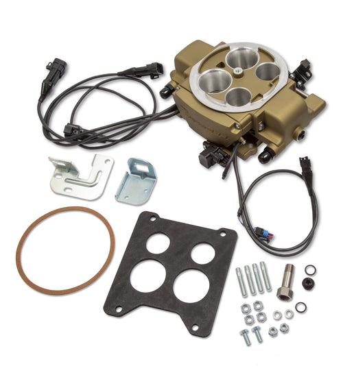 EFI Quadrajet Master Kit - Classic Gold - Return Fuel System
