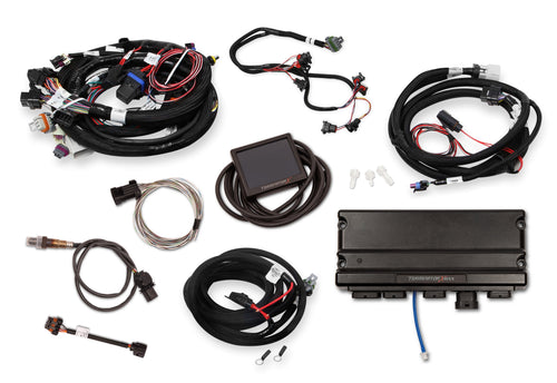 EFI Terminator X Max - LS1/LS624x Crank - 1x Cam - EV1 Injectors - Transmission Control - 3.5 in. Touchscreen