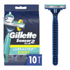 Gillette Sensor2 Plus Pivoting Head Men's Disposable Razors, Blue, 10 Count EasyOptionXY LLC