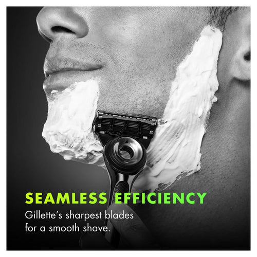 Gillette Labs Men's Razor Blade Refills with Exfoliating Bar, Green, 9 Refills EasyOptionXY LLC