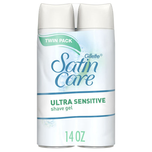 Gillette Satin Care Ultra Sensitive Women's Shave Gel, Fragrance Free, 14 oz EasyOptionXY LLC