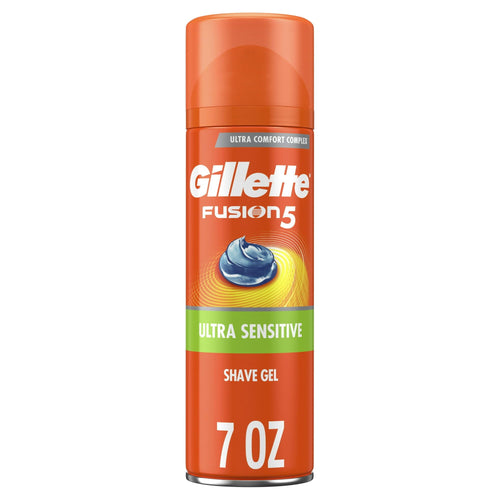 Gillette Fusion Ultra Sensitive Shave Gel for Men, Fragrance Free, 7 oz EasyOptionXY LLC