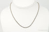 Designer BA Suarti High Fashion Sterling Silver Chain Link Necklace