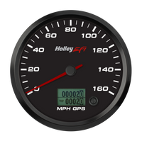 4-1/2" GPS Speedometer (w/ Odometer), 0-160 MPH, Black Face