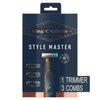 King C. Gillette Men's Style Master Cordless Electric Stubble Trimmer with 4D Blade EasyOptionXY LLC